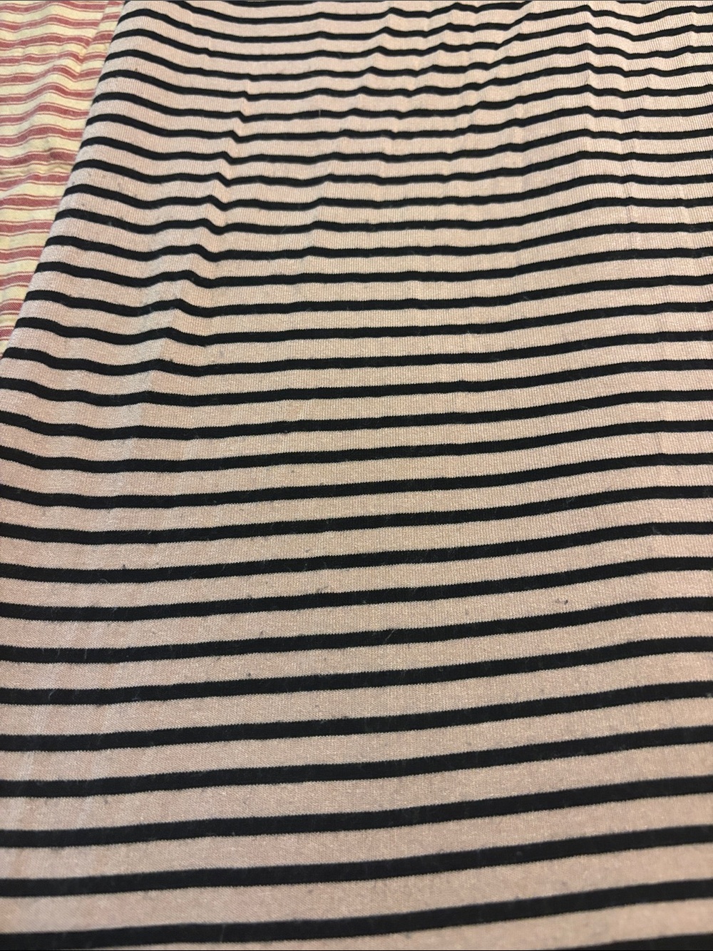 Zimmermann Tan and Black Striped Short Sleeve Tee - Picture 4 of 5